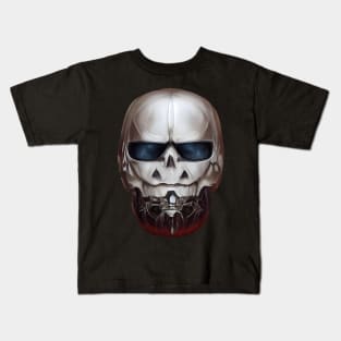 Pumpkin Skull Halloween Kids T-Shirt